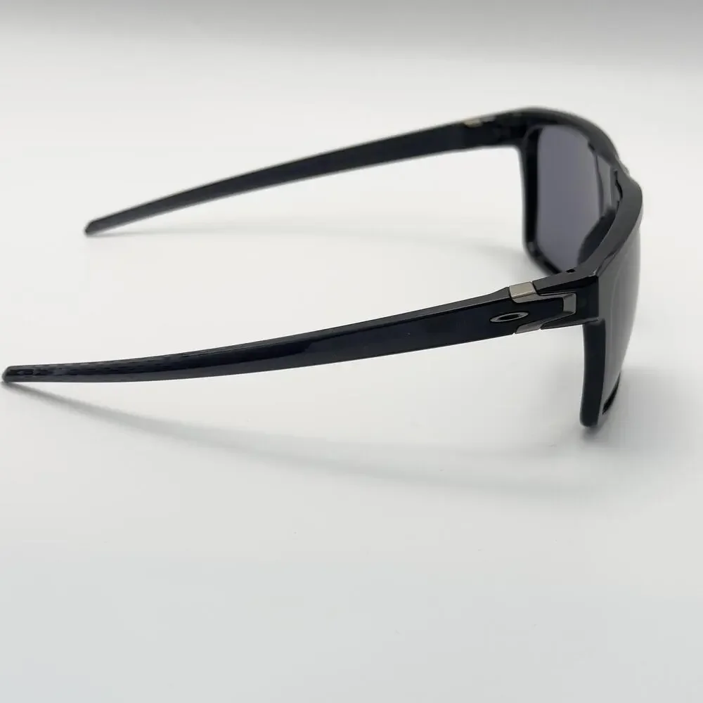 Oakley Sunglasses LEFFINGWELL OO9100-0157 Black Square Frame Prizm Grey Lens NEW